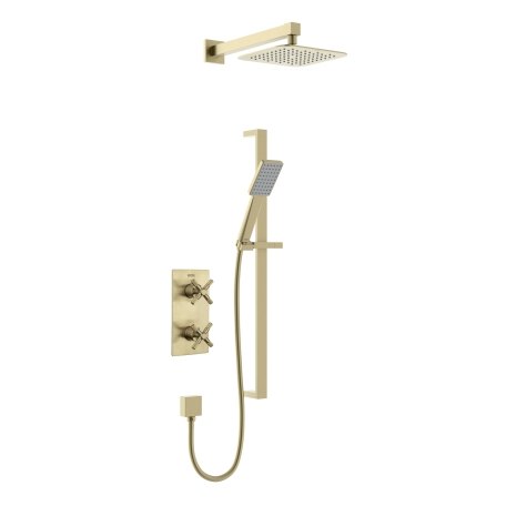 Bristan CRU BB SHWR PK Cruzar Dual Control Shower Pack Brushed Brass