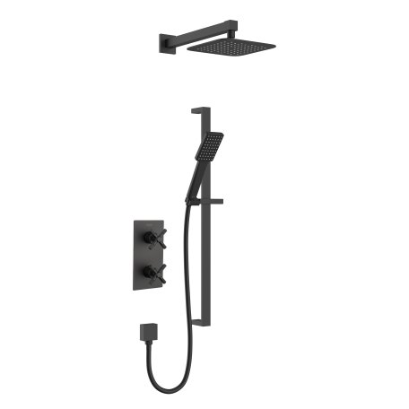 Bristan CRU BLK SHWR PK Cruzar Dual Control Shower Pack Matt Black