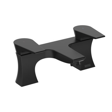 Bristan HOU BF BLK Hourglass Bath Filler Matt Black