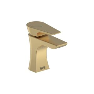 Bristan HOU ES BAS BB Hourglass Eco Start Basin Mixer Brushed Brass
