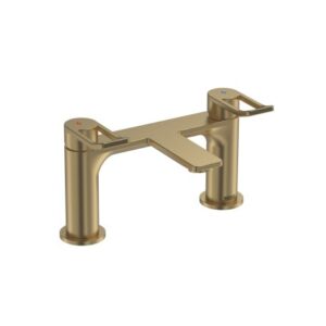 Bristan SAF BF BB Saffron Bath Filler Brushed Brass