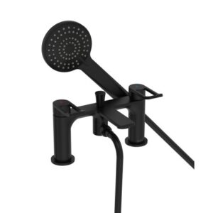 Bristan SAF BSM BLK Saffron Bath Shower Mixer Matt Black