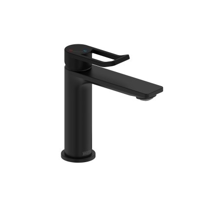 Bristan SAF ES BAS BLK Saffron Eco Start Basin Mixer Matt Black