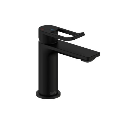 Bristan SAF ES SMBAS BLK Saffron Eco Start Small Basin Mixer Matt Black