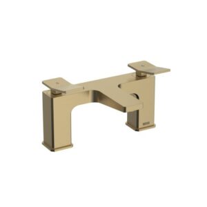 Bristan TAN BF BB Tangram Bath Filler Brushed Brass