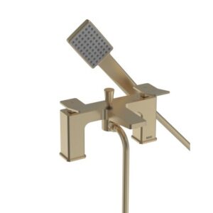 Bristan TAN BSM BB Tangram Bath Shower Mixer Brushed Brass