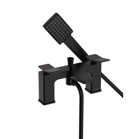 Bristan TAN BSM BLK Tangram Bath Shower Mixer Matt Black