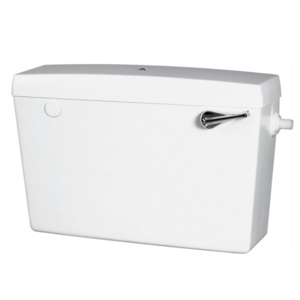 Wirquin CFE41WH Elan White Low Level Toilet Cistern Side Supply