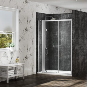 Merlyn MBOX MBN150 150 In-Line Panels Chrome