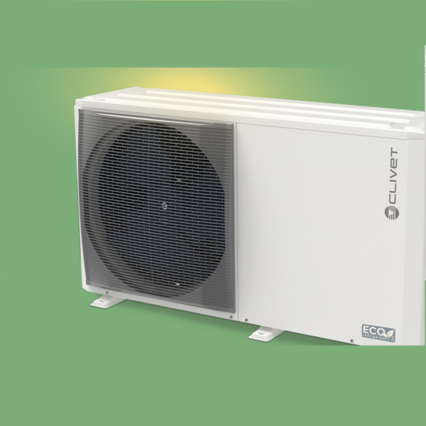Clivet WISAN-YME 1 S 8.1T  EDGE F Air Source Heat Pump R290 Monobloc | Heating, Cooling & DHW