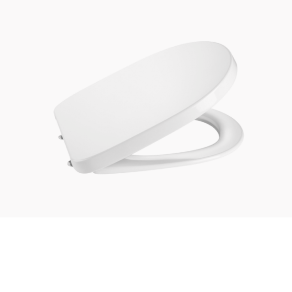 Roca A801B2200B Debba Round Soft Close Toilet Seat  | Genuine Roca Replacement Seat
