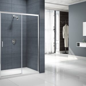 Merlyn MBOX MBLA1000L Sliding Door (Low Level Access) Chrome
