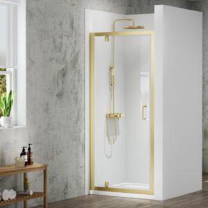Merlyn MBOX MBP760BBR Pivot Door 760 Brushed Brass