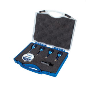 Mexco TDXCELKIT4 Xcel Grade Vacuum Brazed Drill Bit Set 6, 7, 8 & 10mm