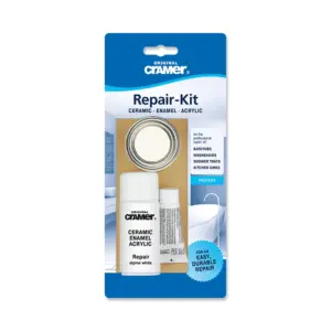 Cramer Ceramic Enamel Repair Kit Alpine White for Baths, Basins & Sanitaryware
