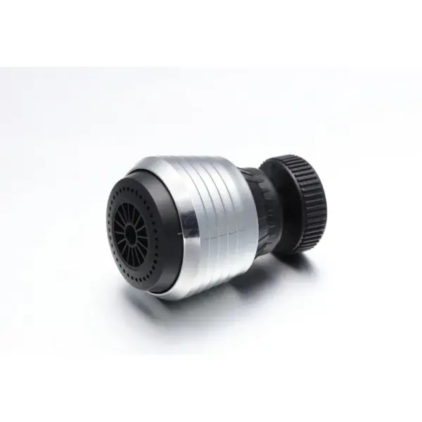 Inventive Creations A4 Black Chrome Female Tap Aerator With Two Spray Patterns