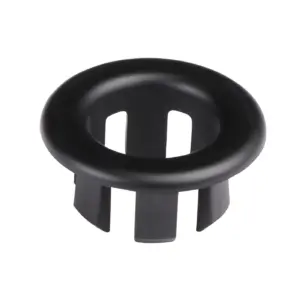 Inventive Creations OF6-BLK Black Basin Overflow Cover Pack of 5