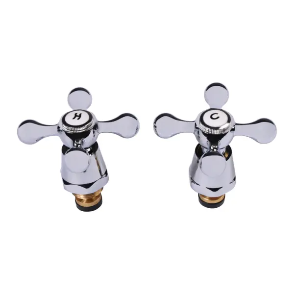 Inventive Creations REV4 1/2 BSP Traditional Crosshead Basin Tap Reviver Kit Pair