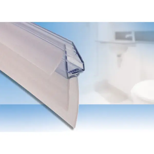 Universal UNIBLADE Bath Shower Screen Seal Straight Or Curved 4-10mm Glass 900mm