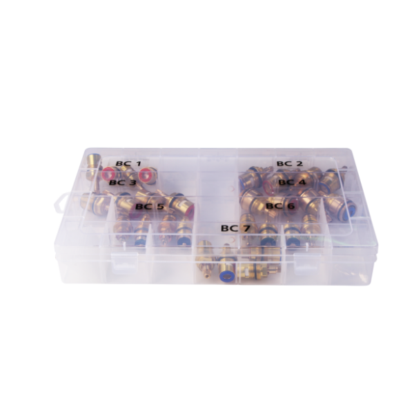 Inventive Creations BCBOX BC Series Tap Cartridge Kit in Reusable Storage Box