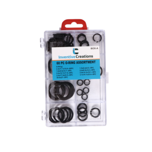 Inventive Creations WBOX A Washer Box A | Assorted Plumbing Washers & Seals