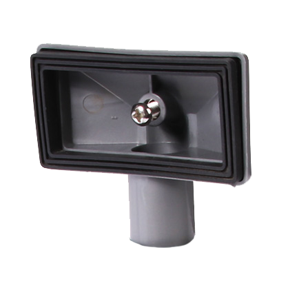 Inventive Creations BSKT-RSS 64mm x 40mm Rectangular Overflow Cover Backplate and Connector Piece