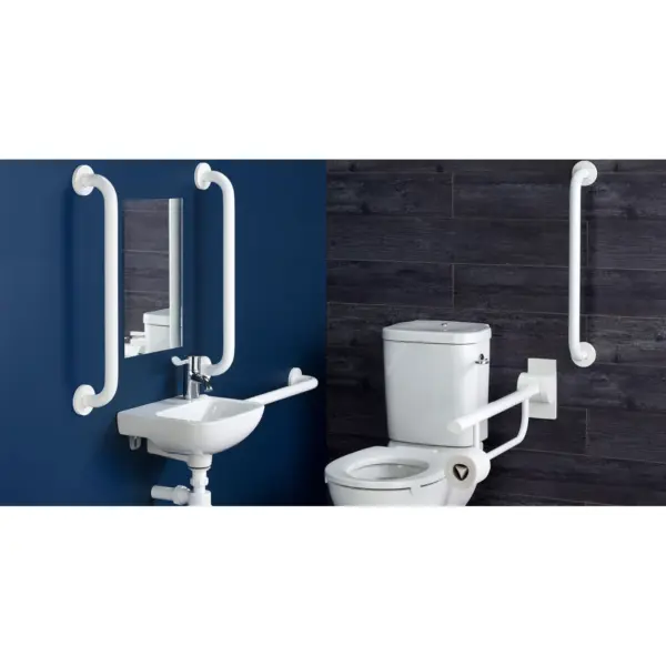 Ideal Standard S0683AC Contour 21+ Doc M Close Coupled Pack White Rails (LEFT)