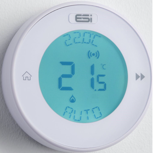 ESI ESRTP8-W Cirrus Hard Wired OpenTherm Programmable Room Thermostat White