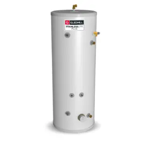 Gledhill PLUHP150 150L StainlessLite Plus Heat Pump Unvented Hot Water Cylinder