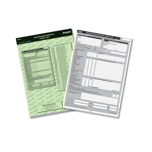 Regin REGP65 Service and Maintenance Inspection Checklist