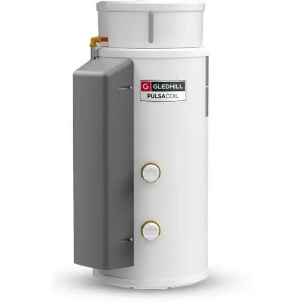 Gledhill PCCST180RH 180L Pulsacoil Stainless Right Hand Thermal Store Cylinder