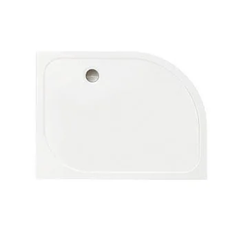 Merlyn Touchstone S128QLTO 1200 x 800mm Offset Quadrant Shower Tray (LEFT)