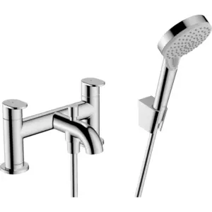Hansgrohe 71461000 Vernis Blend 2-Hole Rim Mounted Bath Shower Mixer Chrome