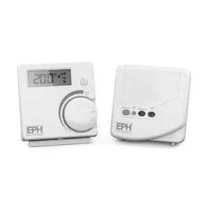 EPH COMBIPACK3 Non Programmable RF Dial Thermostat & Receiver Pack