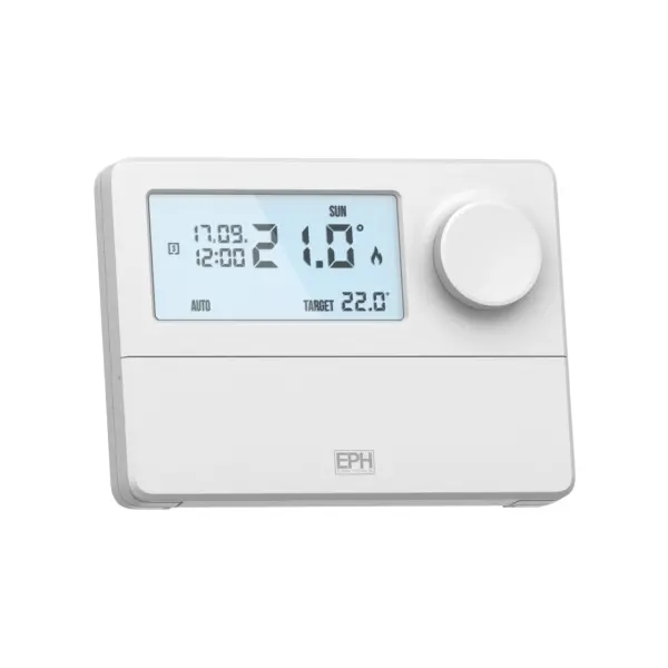 EPH CP4D OpenTherm Programmable RF Room Thermostat with Dial Control