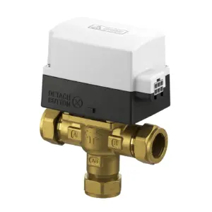 EPH B322PF 22mm Compression 3 Port Motorised Valve