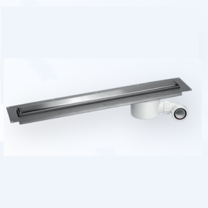McAlpine CD1200-O-B 1200mm Slimline Channel Drain Brushed Stainless Steel