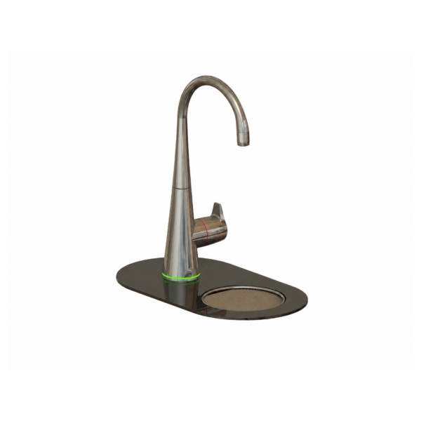 Hyco ZENFB Black Glass Zen Font With Drain