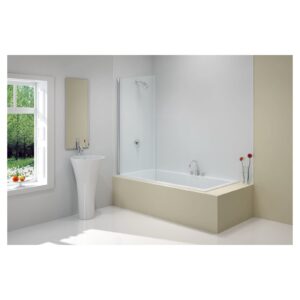 Merlyn MB0 800 x 1500 mm Fixed Square Bathscreen