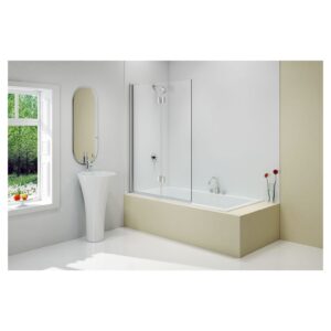 Merlyn MB13 1100 x 1500 2 Panel Folding Bath Screen
