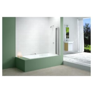 Merlyn MB4 850 x 1400 mm 4 Fold Bath Screen
