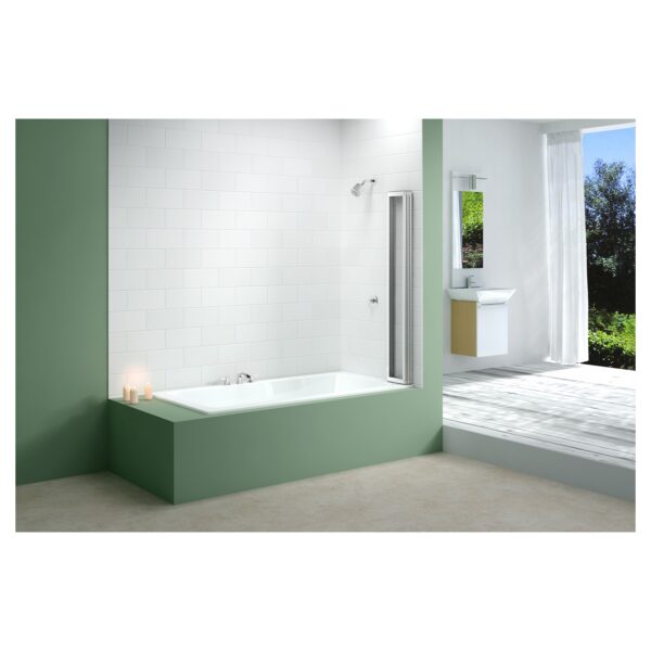 Merlyn MB4 850 x 1400 mm 4 Fold Bath Screen