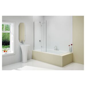 Merlyn MB7AL 850 x 1500 Left Hand Hinged Bath Screen