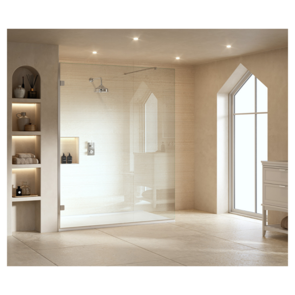 Merlyn GWA400H Arysto Ten 400mm Shower End Panel