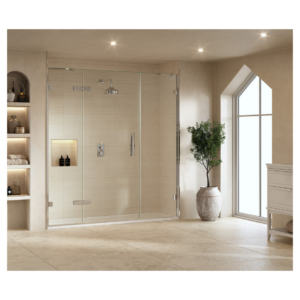 Merlyn GHB1100HL 1100mm Left-Hand Arysto Ten Hinge Door Inline Panel