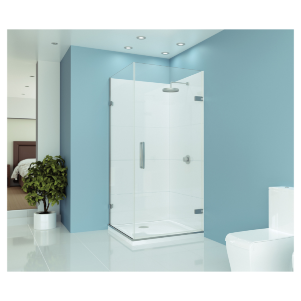 Merlyn GHG700HR 700mm Right Hand Wall Hinge Door With Side Panel