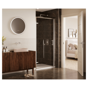 Merlyn AH80 Arysto Sleek 800mm Hinge Shower Door