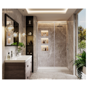 Merlyn AR8SL100REC Arysto Eight 1000mm Recess Sliding Door