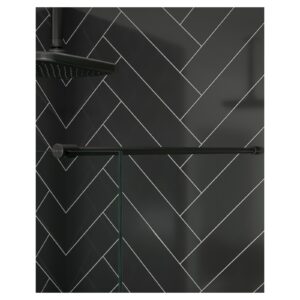 Merlyn N126MB Wetroom 1M Horizontal Bracing bar Matt Black