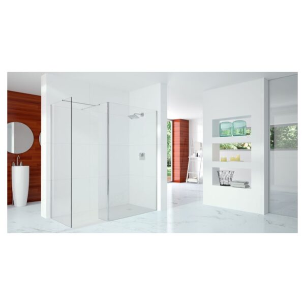 Merlyn S10SW300H 300mm 10 Series Shower Wall With Stabilising Bar